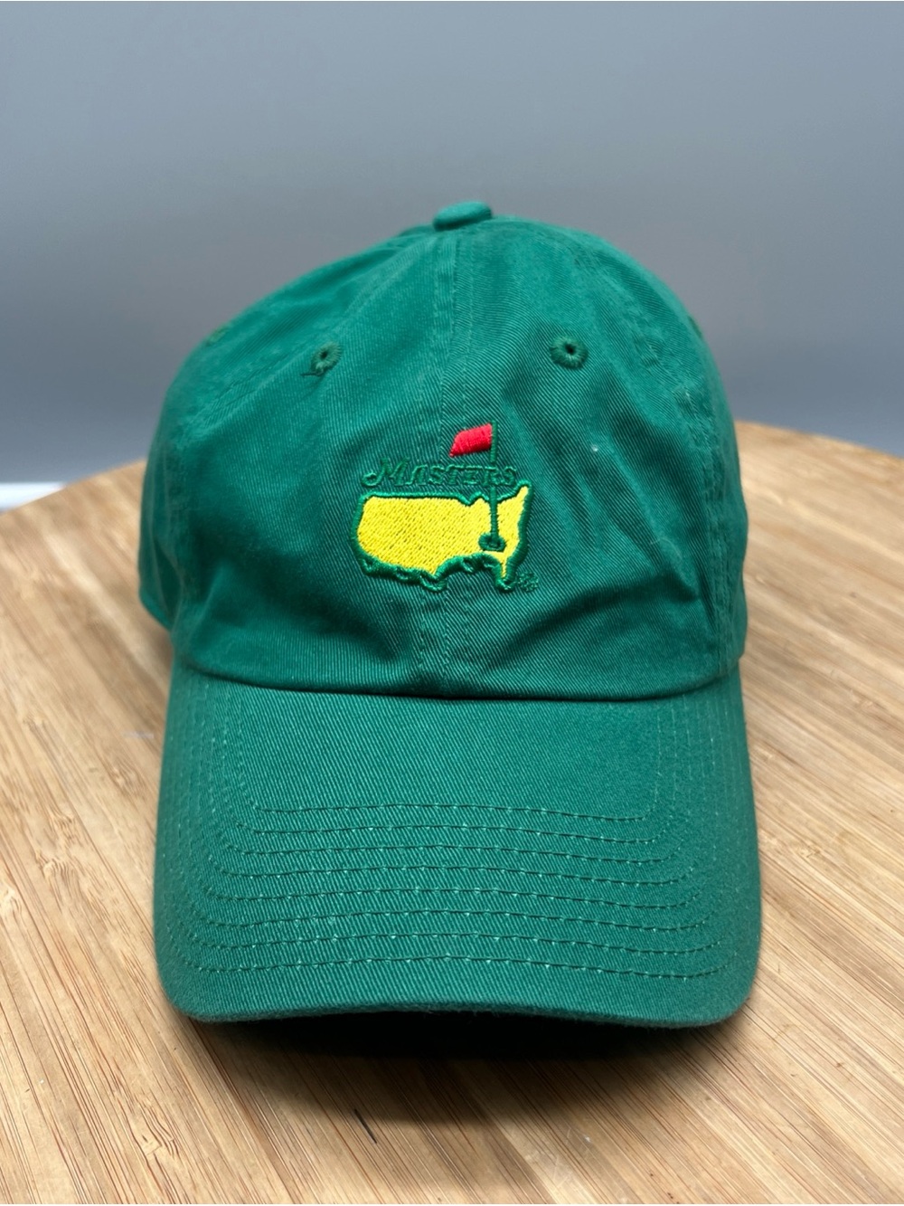 Masters Augusta National Golf American Needle Green Hat NWOT Vintage Rare USA